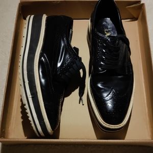 Prada oxford sneaker shoes size37